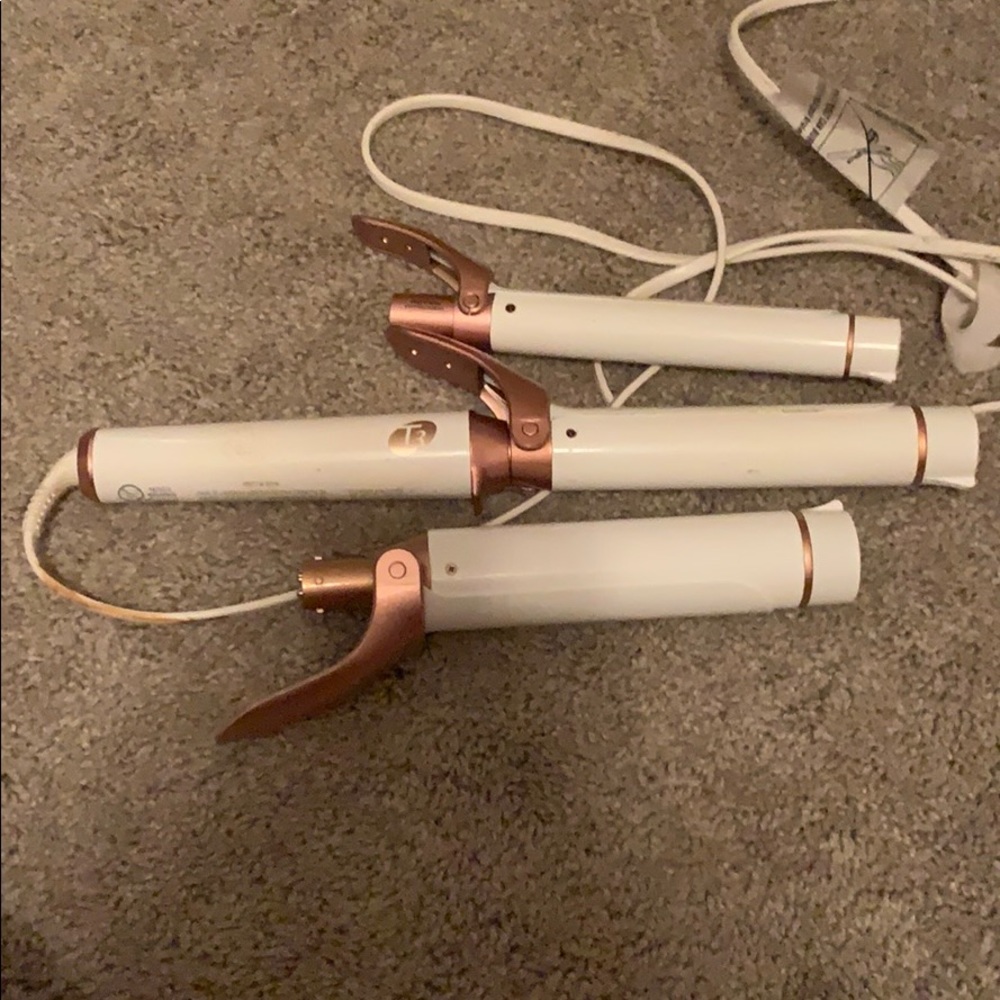 T3 twirl trio convertible curling iron